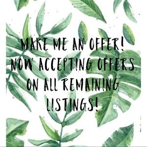 Accepting Reasonable Offers for All Remaining Items